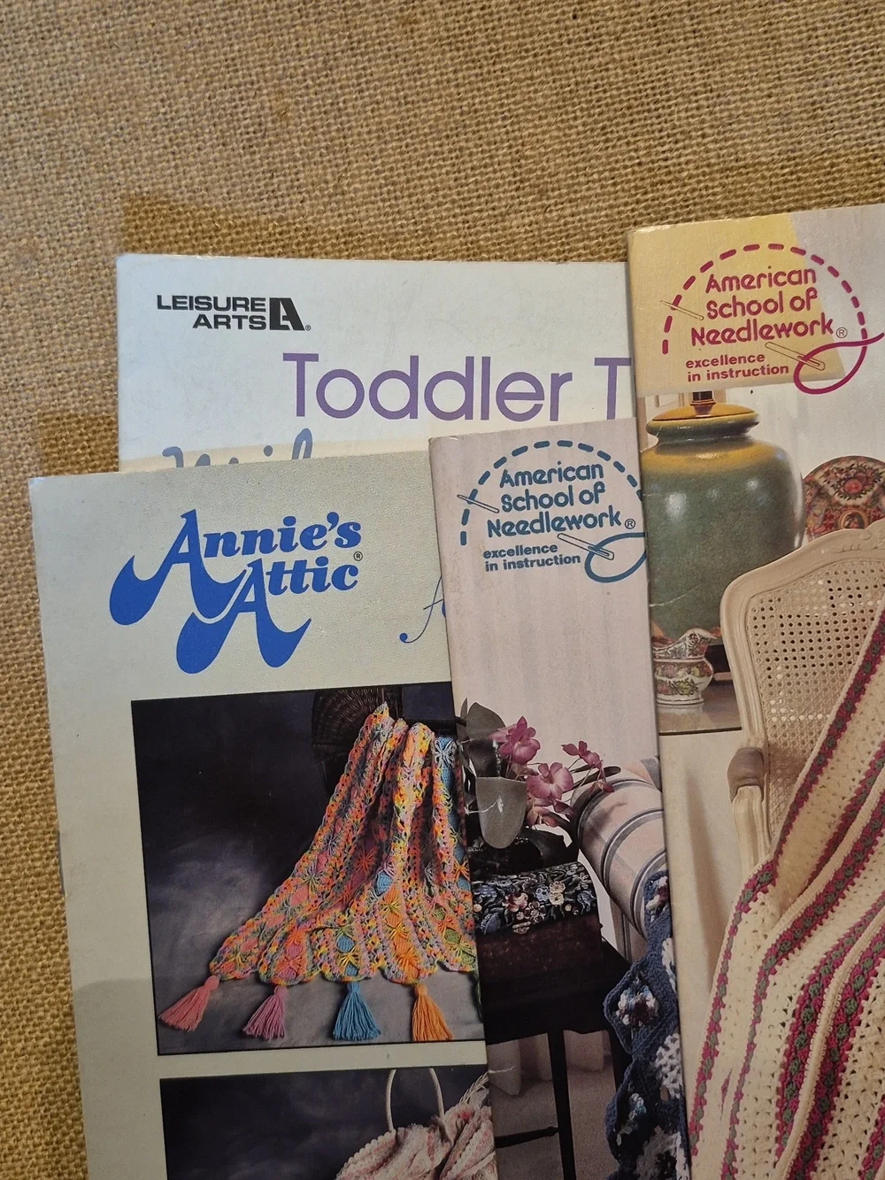 Vintage 1990's/2002 Lot Of 4 Mile-A-Minute Crochet Pattern Books - Picture 14 of 14